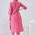 Women Regular Thread Work Kurta with Trousers
