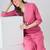 Women Regular Thread Work Kurta with Trousers