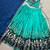 Kalamkari Printed Tussar silk blend Lehenga Choli with Chinon Dupatta