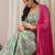 Women Floral Printed Panelled Pure Cotton Kurta with Trousers & With Dupatta