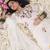Floral Embroidered V-Neck Thread Work Pure Cotton Kurta & Trousers With Dupatta