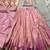 Women's Designer Paithani silk blend Zari Woven Lehenga Choli with Paithani Border Dupatta