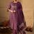 Floral Printed Kurta With Trouser & With Dupatta