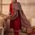 Women Ethnic Motifs Embroidered Cotton Kurta with Trousers & With Dupatta