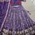 Tasar silk blend Printed Free Size Ghaghra Choli with Lace Border & Dupatta for Navratri Garba