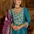Women Ethnic Motifs Embroidered Regular A-Line Kurta with Trousers & Dupatta