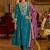 Women Ethnic Motifs Embroidered Regular A-Line Kurta with Trousers & Dupatta