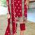 Ethnic Motifs Embroidered Sequinned Kurta with Trousers & With Dupatta