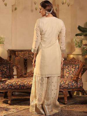 Women Ethnic Motifs Printed Kurta with Palazzo & Dupatta 5
