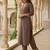 Floral Printed Pure Cotton Straight Kurta With Trousers
