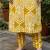Geometric Printed Pure Cotton Straight Kurta With Trousers