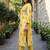 Geometric Printed Pure Cotton Straight Kurta With Trousers