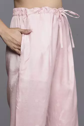 Women Floral Embroidered Kurta with Palazzos & Dupatta