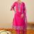 Women Ethnic Motifs Embroidered Regular Kurta Set With Dupatta