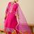 Women Ethnic Motifs Embroidered Regular Kurta Set With Dupatta
