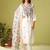 Women Floral Embroidered Kurta with Trousers & Dupatta