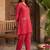 Women Ethnic Motifs Printed Regular Gotta Patti A-Line Kurta with Trousers