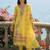 Women Floral Embroidered Regular Thread Work Pure Cotton Kurta with Trousers & With Dupatta