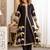 Women Ethnic Motifs Printed Panelled Kurta with Trousers