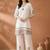 Women Floral Printed Regular  Cotton Kurta with Trousers