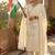 Women Ethnic Motifs Embroidered Regular Thread Work Pure Cotton Kurta with Trousers & With Dupatta