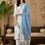 Women Floral Printed Regular Sequinned Pure Cotton Kurta with Trousers & With Dupatta