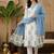 Women Floral Printed Regular Sequinned Pure Cotton Kurta with Trousers & With Dupatta