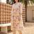 Women Floral Printed Empire Pure Cotton Kurta with Trousers