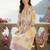 Women Floral Printed Pleated Pure Cotton Kurta with Trousers