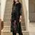 Women Floral Embroidered Regular Thread Work Pure Cotton Kurta with Trousers