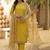Women Floral Embroidered Regular Thread Work Kurta with Trousers & With Dupatta