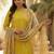 Women Floral Embroidered Regular Thread Work Kurta with Trousers & With Dupatta