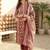 Women Floral Printed Regular Gotta Patti Pure Cotton Kurta with Trousers & With Dupatta