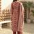 Women Floral Printed Regular Gotta Patti Pure Cotton Kurta with Trousers & With Dupatta