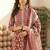 Women Floral Printed Regular Gotta Patti Pure Cotton Kurta with Trousers & With Dupatta
