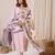 Women Embroidered Regular Thread Work Kurta with Trousers & With Dupatta