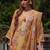 Women Floral Printed Regular Thread Work Linen Kurta with Trousers & With Dupatta