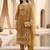 Women Floral Embroidered Regular Thread Work Kurta with Trousers & With Dupatta