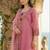 Women Floral Embroidered Regular Thread Work Pure Cotton Kurta with Trousers & With Dupatta