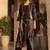 Women Printed Regular Kurta with Trousers