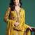 Women Floral Printed Regular Thread Work  Cotton Kurta with Trousers & With Dupatta