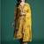 Women Floral Printed Regular Thread Work  Cotton Kurta with Trousers & With Dupatta