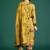 Women Floral Printed Regular Thread Work  Cotton Kurta with Trousers & With Dupatta