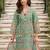 Women Floral Printed Regular Linen Kurta with Trousers & With Dupatta