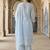Women Ethnic Motifs Embroidered Regular Thread Work  Cotton Kurta with Trousers & With Dupatta