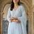 Women Ethnic Motifs Embroidered Regular Thread Work  Cotton Kurta with Trousers & With Dupatta