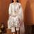 Women Floral Printed Regular Thread Work Kurta with Trousers & With Dupatta