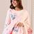 Women Floral Printed Regular Linen Kurta with Trousers & With Dupatta