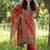 Women Ethnic Motifs Printed Regular Sequinned Pure Cotton Kurta with Trousers & With Dupatta