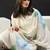 Women Floral Printed Regular Linen Kurta with Trousers & With Dupatta
